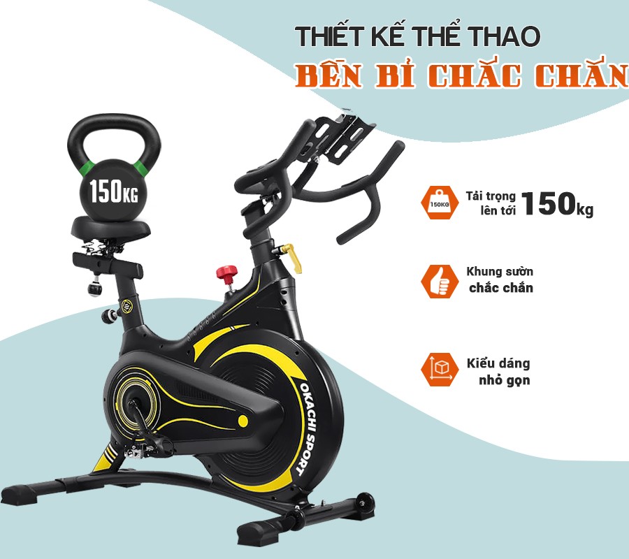 Xe đạp tập thể dục OKACHI SPORT JP-495A